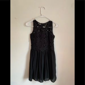 Black laced dress